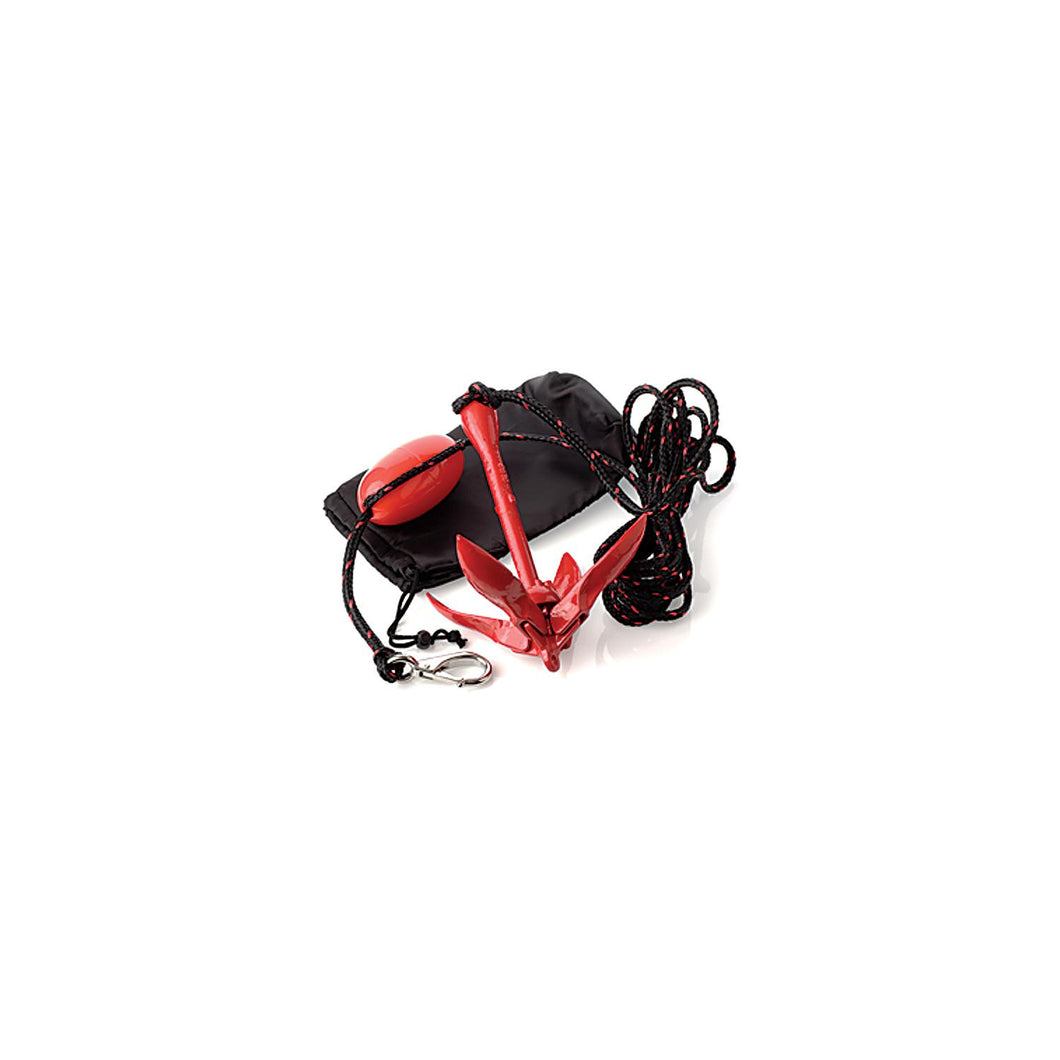 SeaDog 318003K Folding Anchor Kit | Includes Adjustable Float & Stainless Fast Eye Boat Snap -Modern Boat Sales & Service
