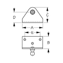 Sea-Dog 3215821 90A Gas Lift Mount-Mount-Wide -Modern Boat Sales & Service