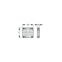 Sea-Dog 3271501 Rail Mount Motor Bracket, 8 HP (2-Cycle Only) A: 1-9/16", B: 6-11/16", C:6-11/16", White -Modern Boat Sales & Service