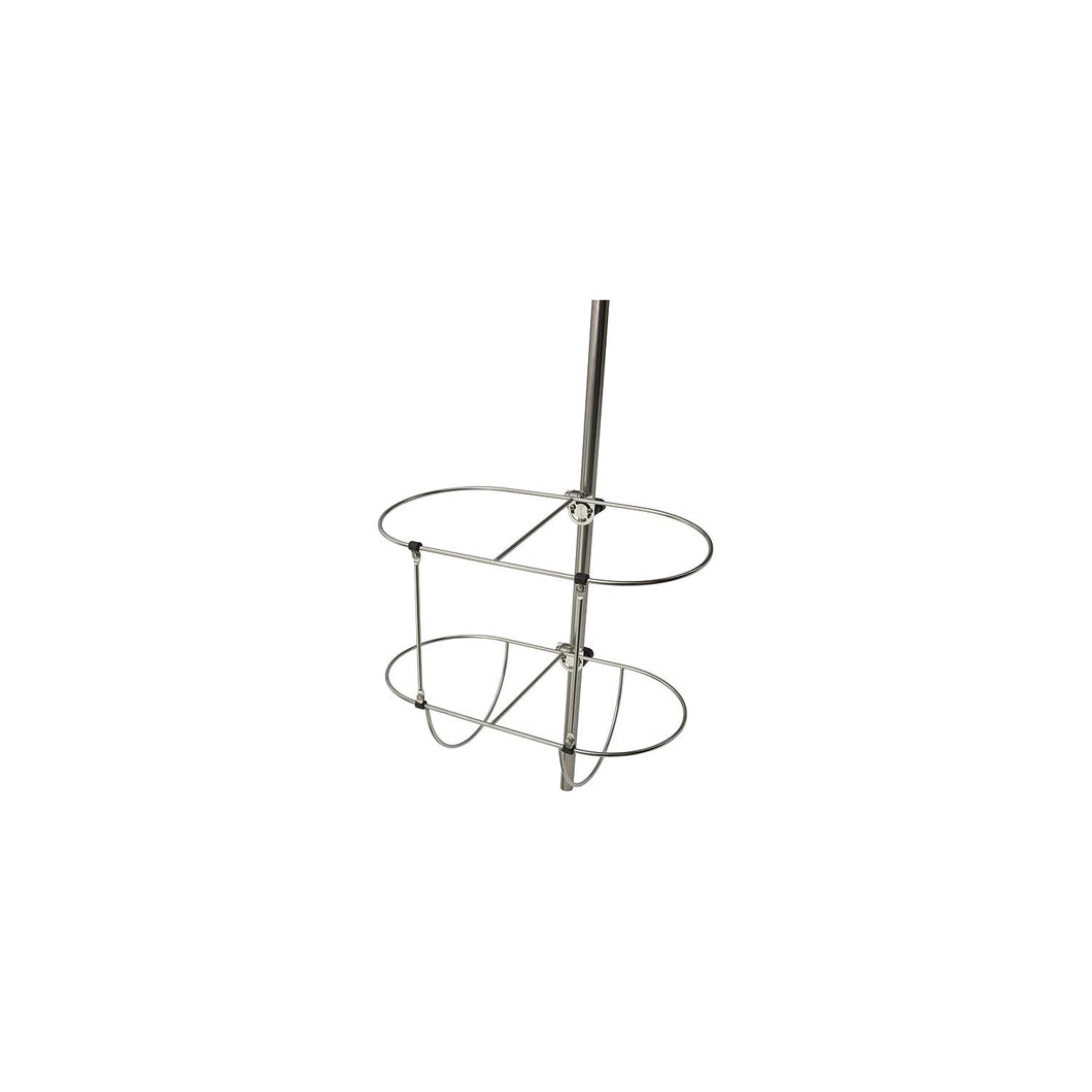 SeaDog Rail Mount Dual Boat Fender Holder Storage Rack | 7/8