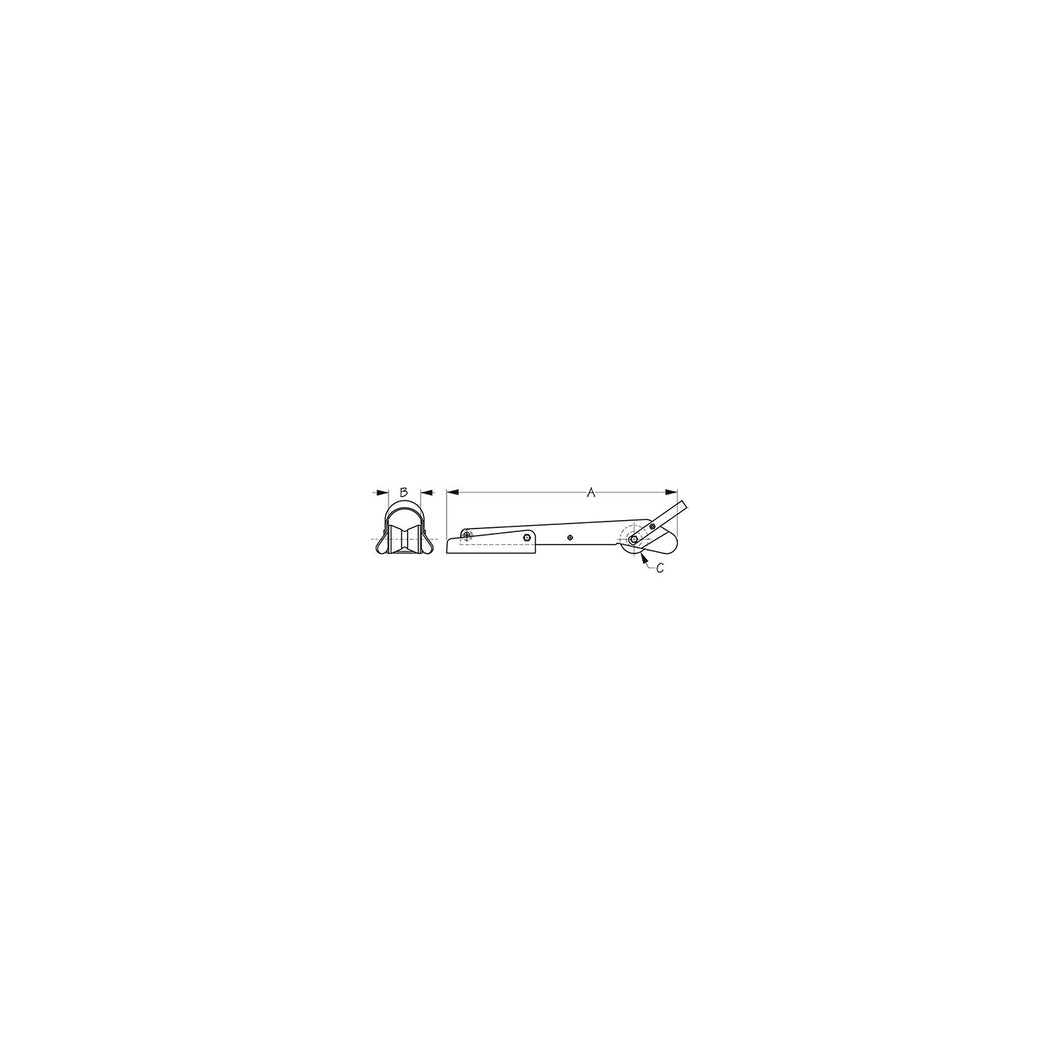 SeaDog 328068 Pivoting Medium Bow Roller | 1-1/2