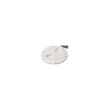 Seadog 3361501 Smooth Finish Quarter-Turn Deck Plate, White,, A: 5-1/2" , B:6-3/4", C:5-3/8", D:6-1/8" -Modern Boat Sales & Service