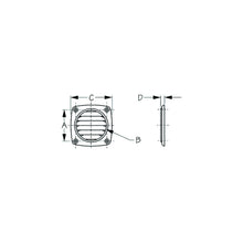 Sea-Dog 3373161 Flush Hose Vent, 3" Hose, A: 2-13/16", B: 2-3/4", C:3-11/16", D:5/16" ,Hose/ Hole Size : Up to 3", White Default Title -Modern Boat Sales & Service