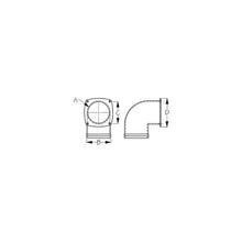 Hose Vent Elbow, 3" -Modern Boat Sales & Service