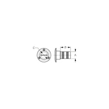 Seadog 351331 Diesel Deck Fill, A: 2" Hose, B:3-1/4", C:3-7/16", #10 FH,Diesel Default Title -Modern Boat Sales & Service
