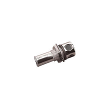 Straight Gas Tank Vent, Chrome Zinc, Carded -Modern Boat Sales & Service