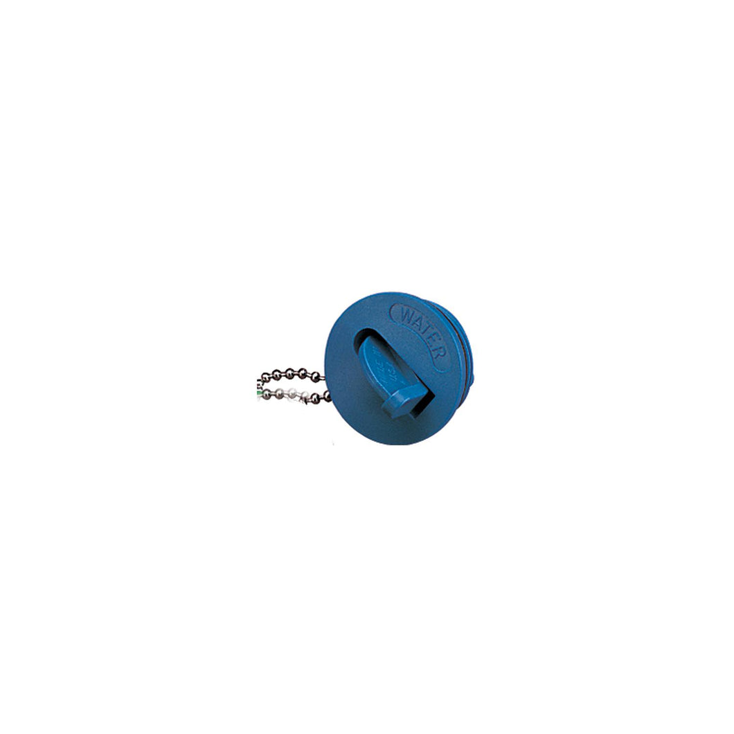 Deck Fill Cap-Blue (Water) -Modern Boat Sales & Service