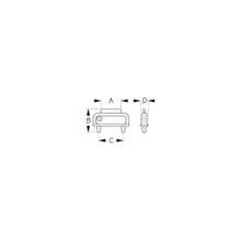 Black Nylon Deck Plate Key -Modern Boat Sales & Service