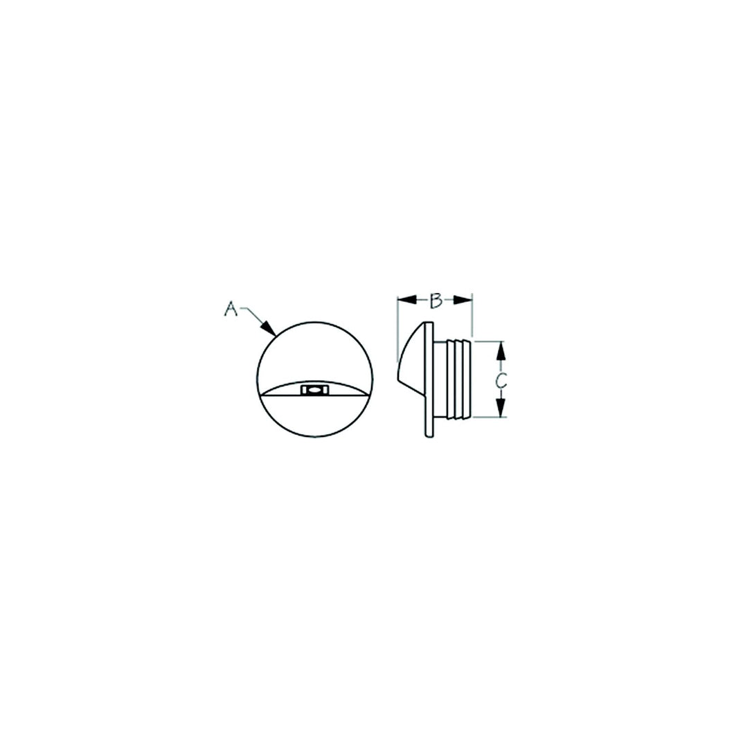 Seadog 4014131 LED Alcor Courtesy Light, Blue Default Title -Modern Boat Sales & Service