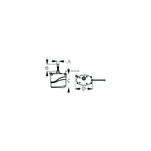 SeaDog Powder Coated Aluminum & Stainless Waterproof Standard 12V Wiper Motor | 2-1/2" Shaft | White Finish Default Title -Modern Boat Sales & Service
