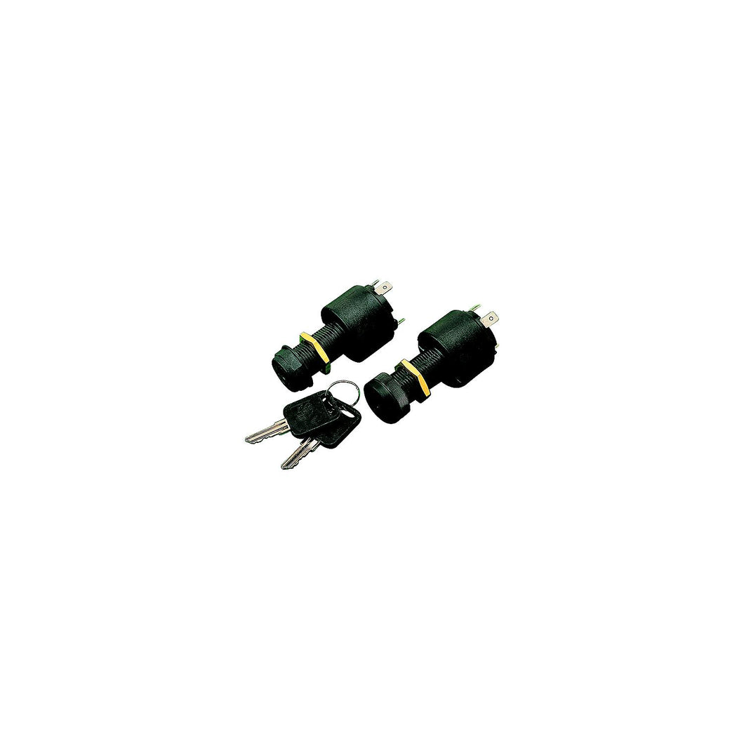 Poly 4-Position Key Switch w/C -Modern Boat Sales & Service