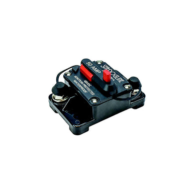 Sea-Dog 4208731 Hi-Amp Surface Mount Resettable Circuit Breaker, 50 amps, A=2-7/8
