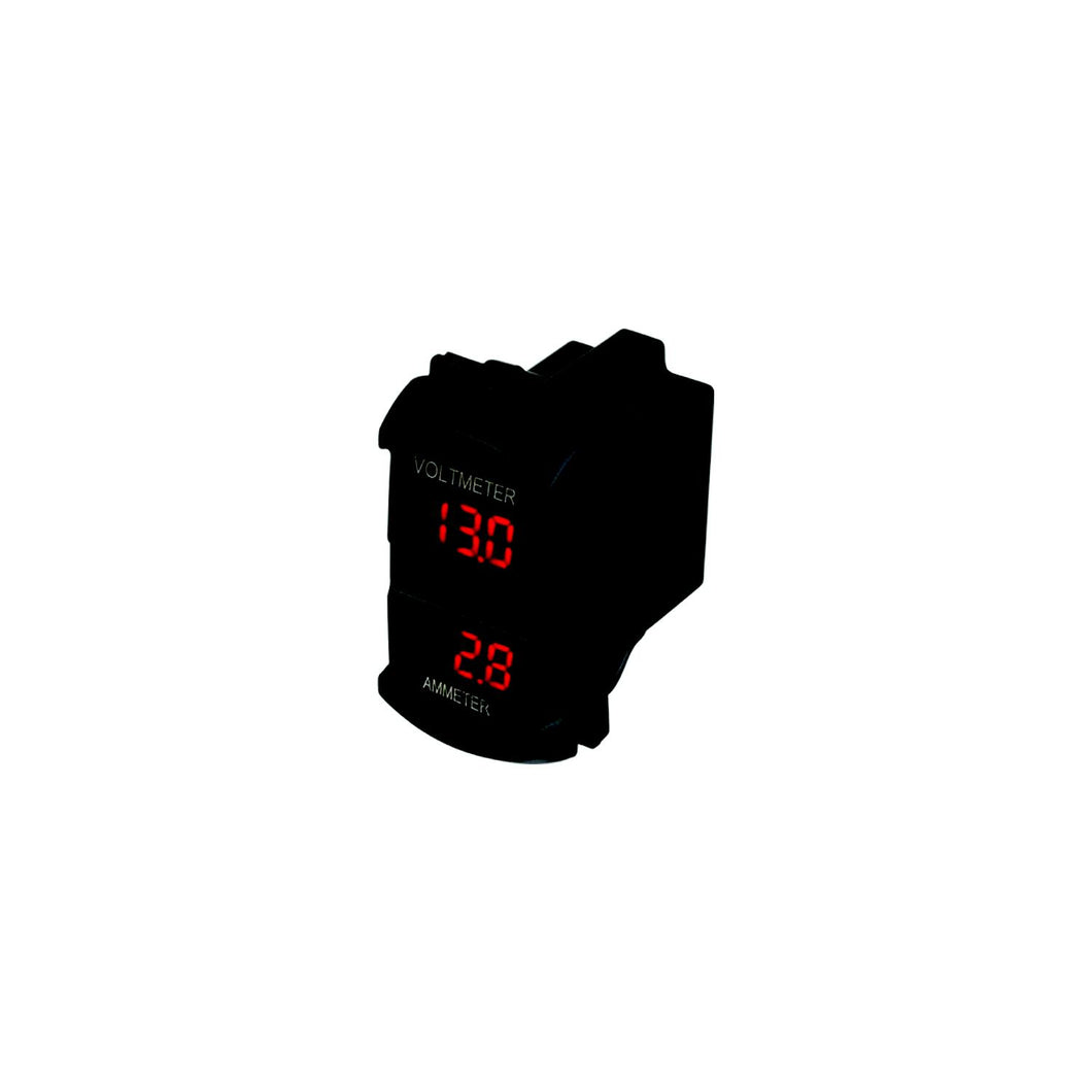 Seadog 4216451 Dual Volt/Amp Meter - Rocker Switch Style Default Title -Modern Boat Sales & Service
