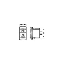Seadog 4216451 Dual Volt/Amp Meter - Rocker Switch Style -Modern Boat Sales & Service