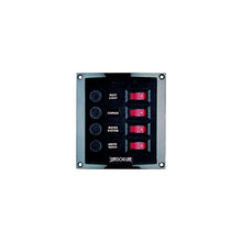 Sea-Dog 4240101 4-Gang Vertical Rocker Switch Fuse Panel -Modern Boat Sales & Service
