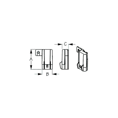Sea-Dog 4253901 Water Resistant Clear Fuse Cover, A: 2-1/18