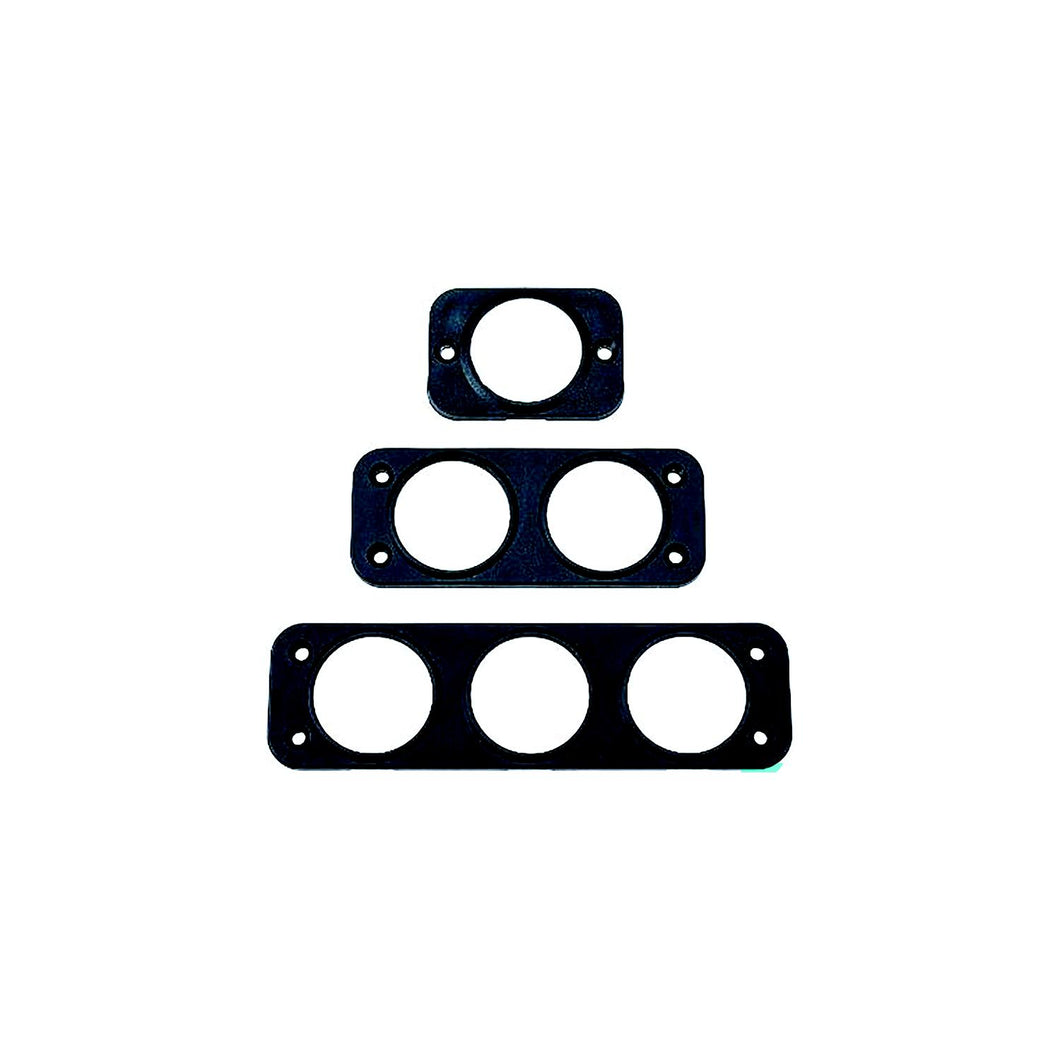 Sea-Dog, 4260331, Back Mount Socket Panel, A: 5-3/16