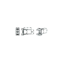 Sea-Dog 4265451 Usb 3.0 & Usb-C Rocker Style Power Socket With Dual Fixed Cover A: 1" B: 2-1/8" C: 1-7/16" Volts: 6-32 Default Title -Modern Boat Sales & Service