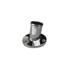Flagpole Socket, 3/4" Chrome Brass -Modern Boat Sales & Service