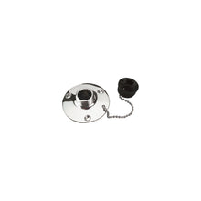 SeaDog 512120 Washdown Water Outlet | #8 Fastener | Brass Chrome Plated | Includes Cap & Chain Default Title -Modern Boat Sales & Service