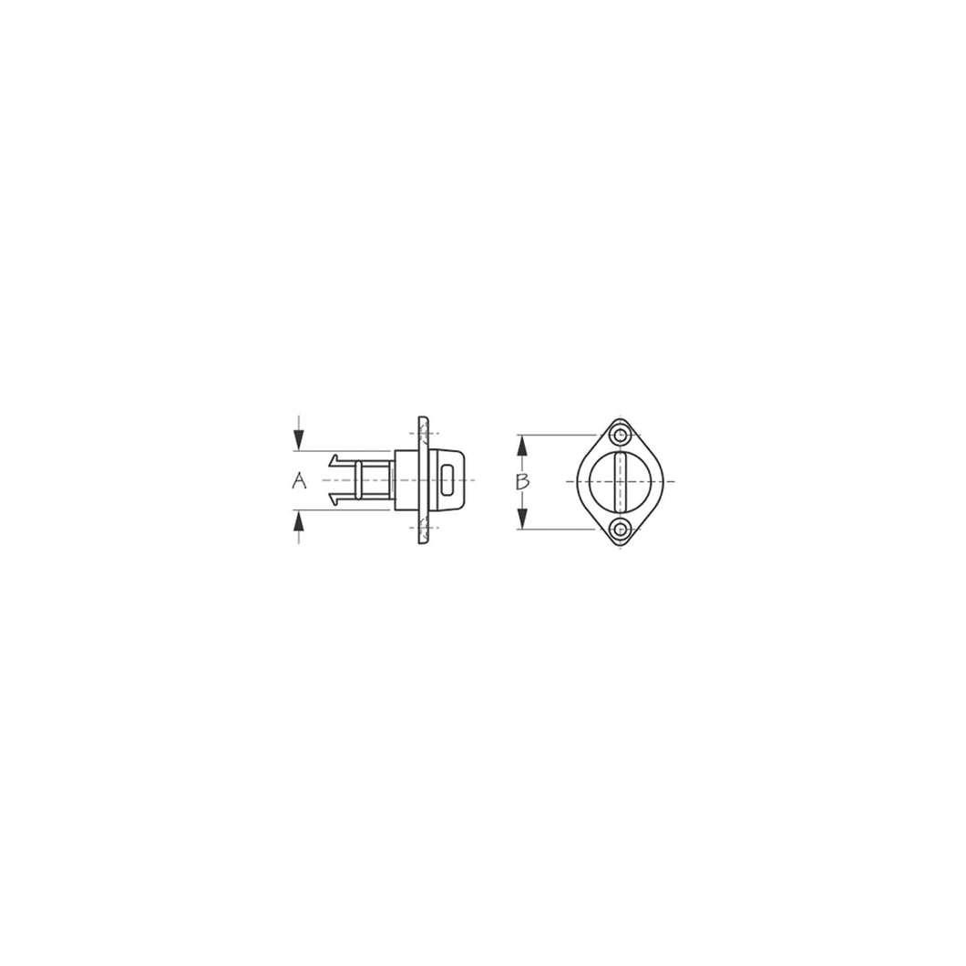 Nylon Drain Plug Default Title -Modern Boat Sales & Service
