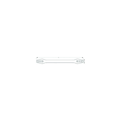 Sea-Dog 561520 Mooring Snubber, A:21-1/2, B:5/8