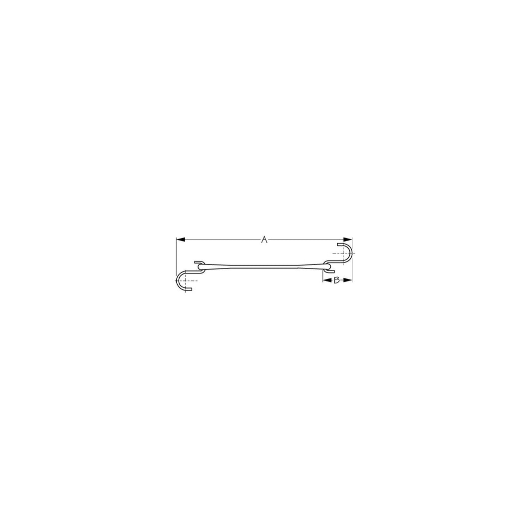 Rubber Tie Down, 13-1/2