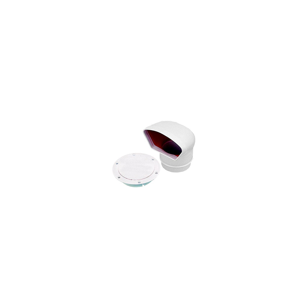 SeaDog 7271403 PVC Low Profile Cowl Vent & Snap On Deck Plate -Modern Boat Sales & Service