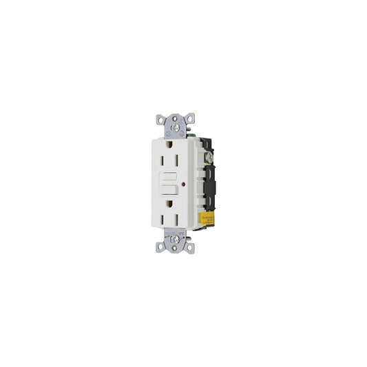 GFCI Duplex Receptacle w/Cover Plate, White -Modern Boat Sales & Service
