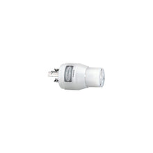 Hubbell HBL21CM29 White 15A/20A 125V Straight Blade Female Plug to 20A 125V Twist Lock Locking Male Adapter -Modern Boat Sales & Service