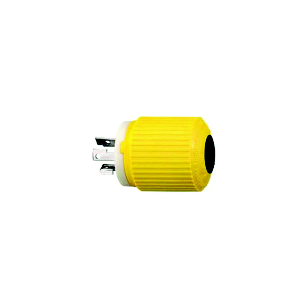 Hubbell HBL328DCP Yellow Electric Fishing Reel 30A 28VDC Male Plug -Modern Boat Sales & Service