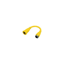 Hubbell HBL61CM71 Yellow Twist Lock Female to Twist Lock Male Adapter -Modern Boat Sales & Service