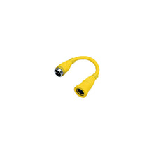 Hubbell HBL61CM72 Yellow Twist Lock Female to Twist Lock Male Adapter Default Title -Modern Boat Sales & Service