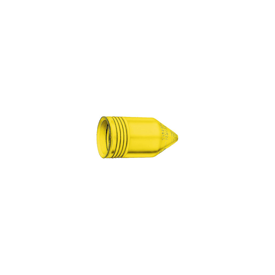 Hubbell HBL77CM16 Yellow Seal-Tite Cover for Weatherproofing 50A Plugs -Modern Boat Sales & Service