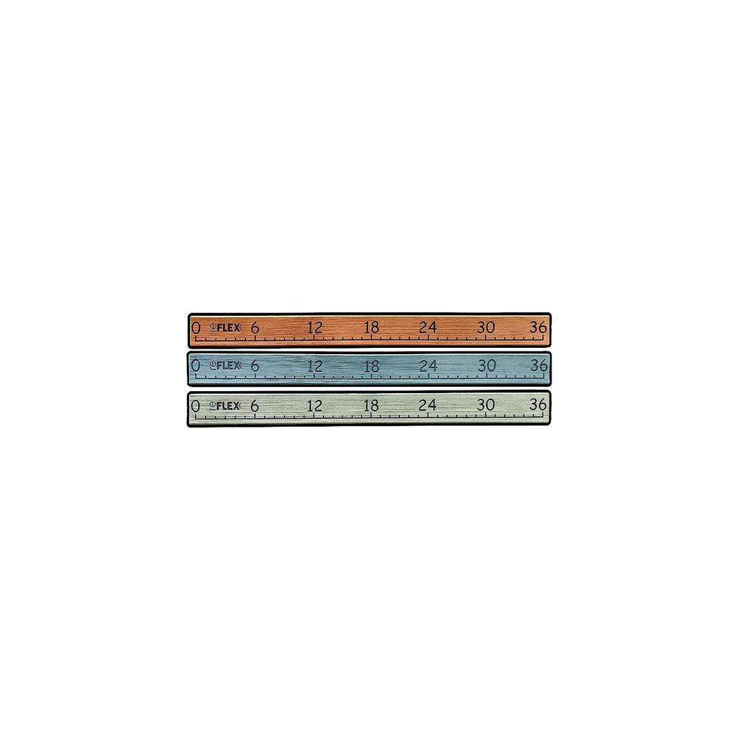 Syntec RULERCMBLPS Foam Fishing Ruler, 36â€, Tan, w Adhesive Default Title -Modern Boat Sales & Service