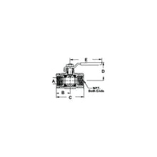 Bronze Ball Type Fuel Shut-Off Valve, 3/8" Default Title -Modern Boat Sales & Service