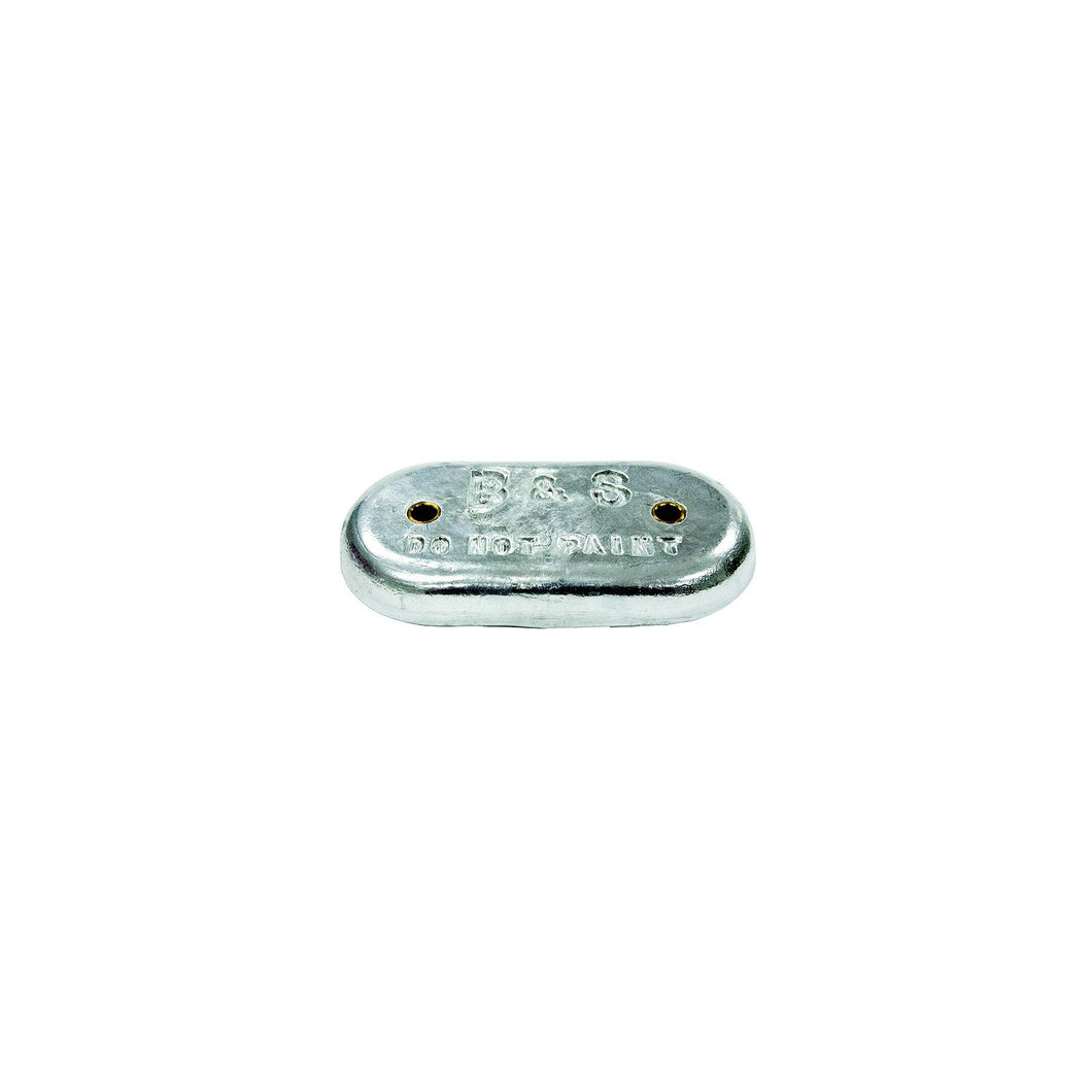 Oval Zinc W/2 Holes 9