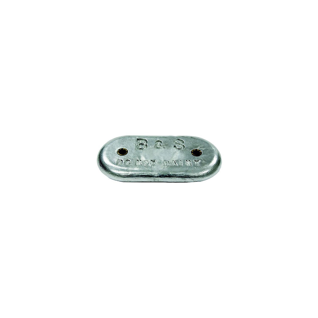 Plate Zinc 5Lbs 8 Oz -Modern Boat Sales & Service
