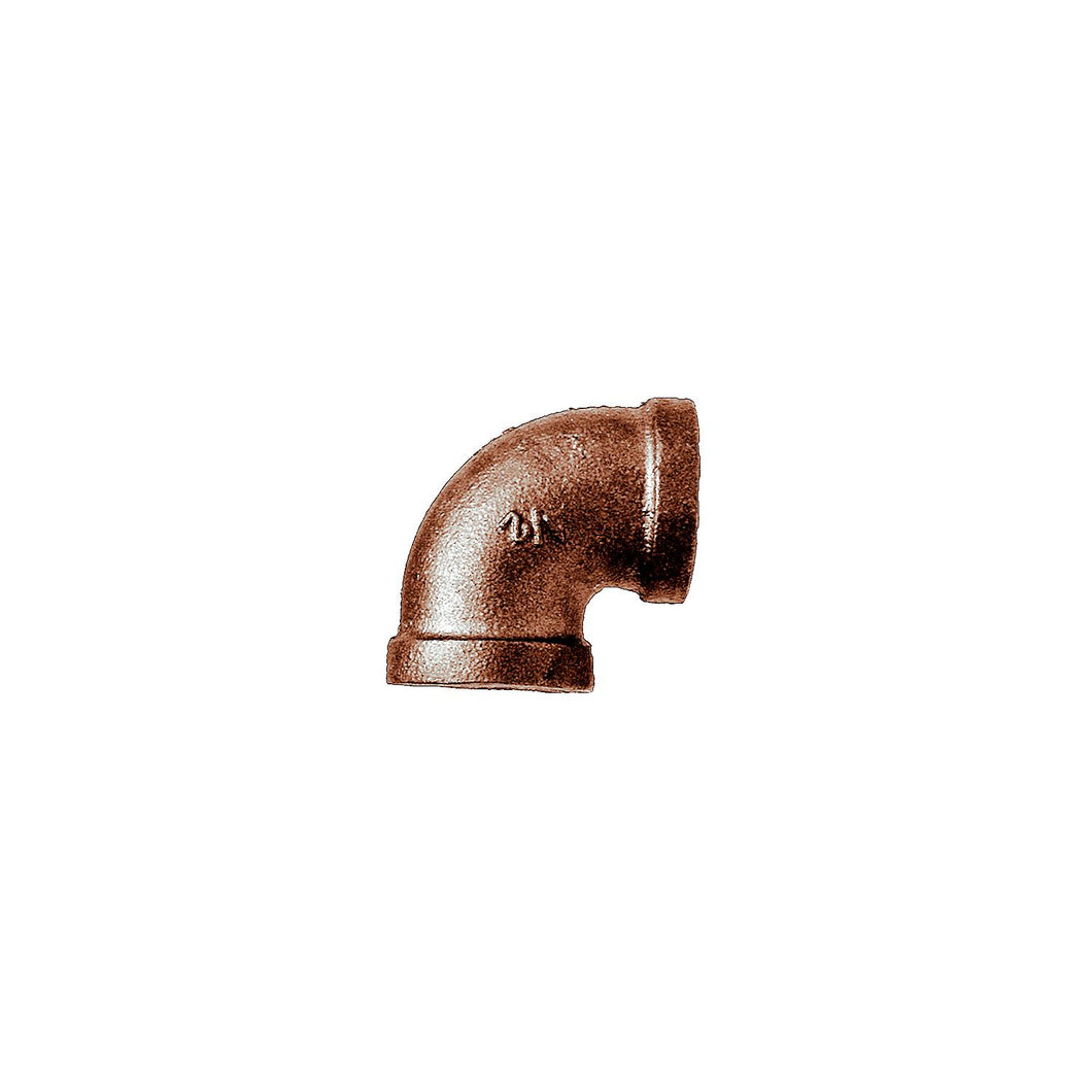 Brass Fittings 44127 Bronze Reducing 90 Elbow, 3/4
