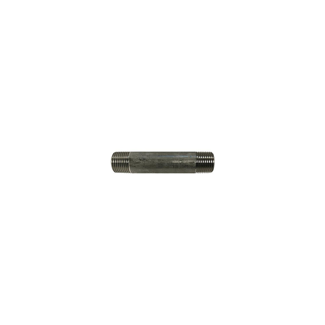60060 304 Stainless Steel Nipple, 1/2