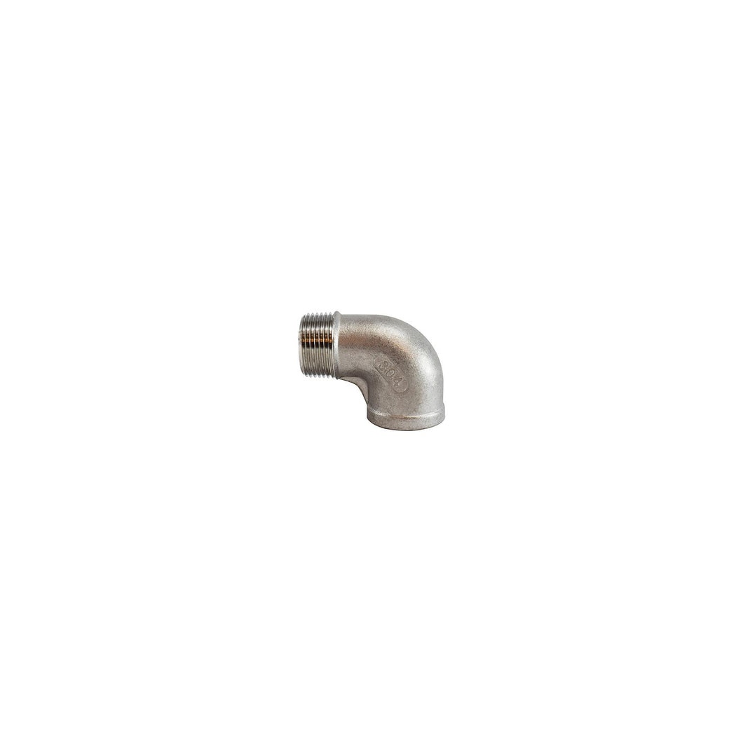 64165 304 Stainless Steel 90A Street Elbow, 1