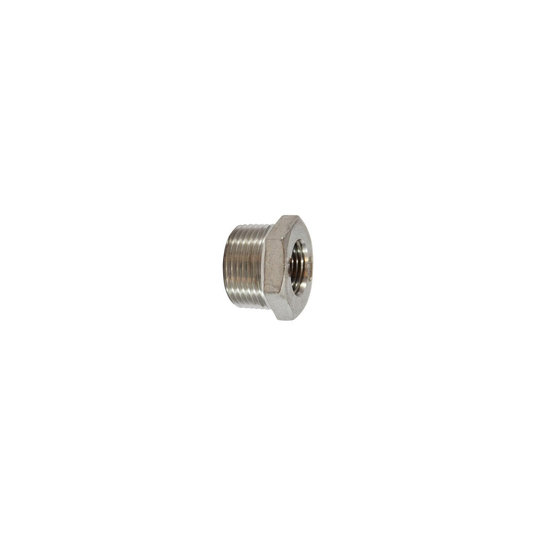 64509 304 Stainless Steel Hex Bushing, 3/4
