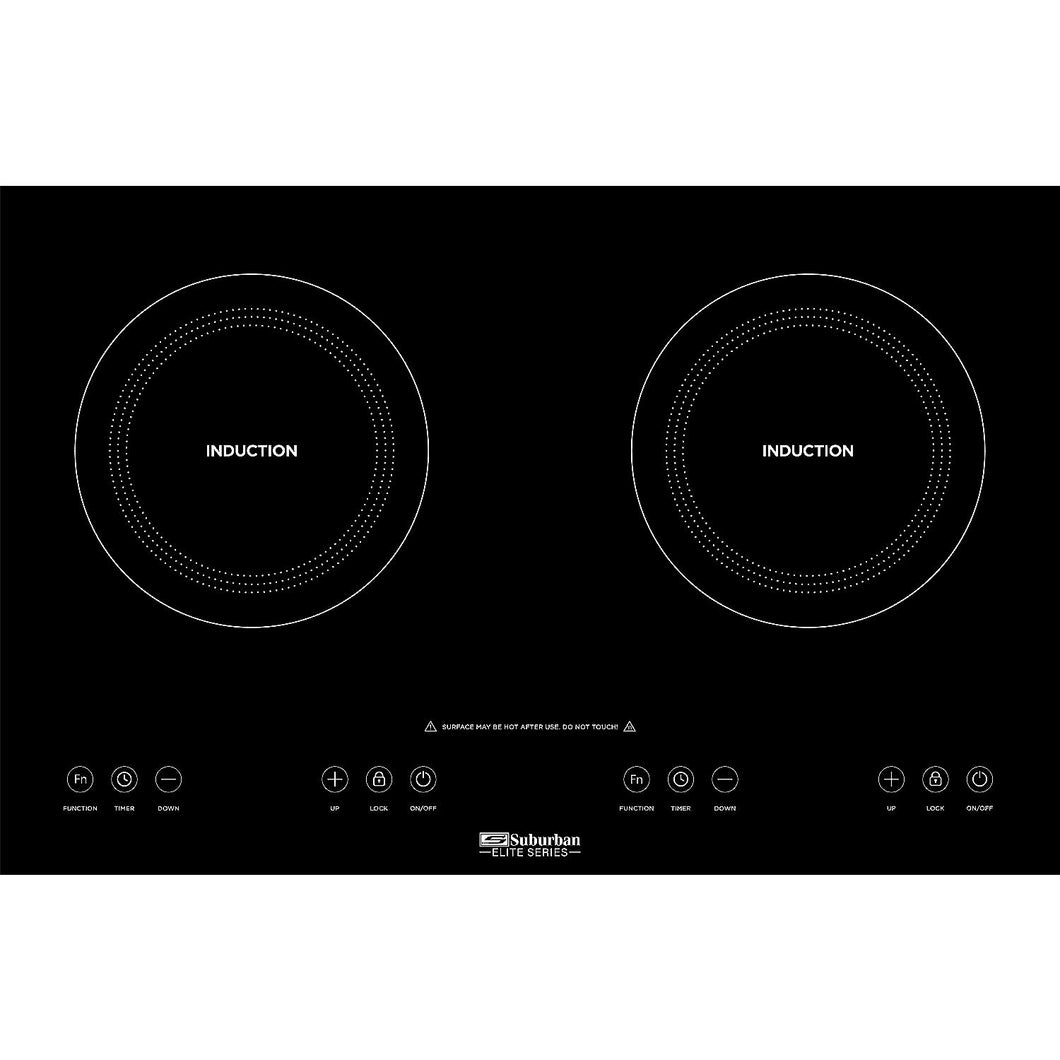 Suburban 3309A Elite Series Induction Cooktop, Double Element -Modern Boat Sales & Service