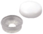 * 50-59901 SeaChoice White Screw Cap #6 & #8 Plastic QTY 6 Per Bag/Drawer #504 -Modern Boat Sales & Service