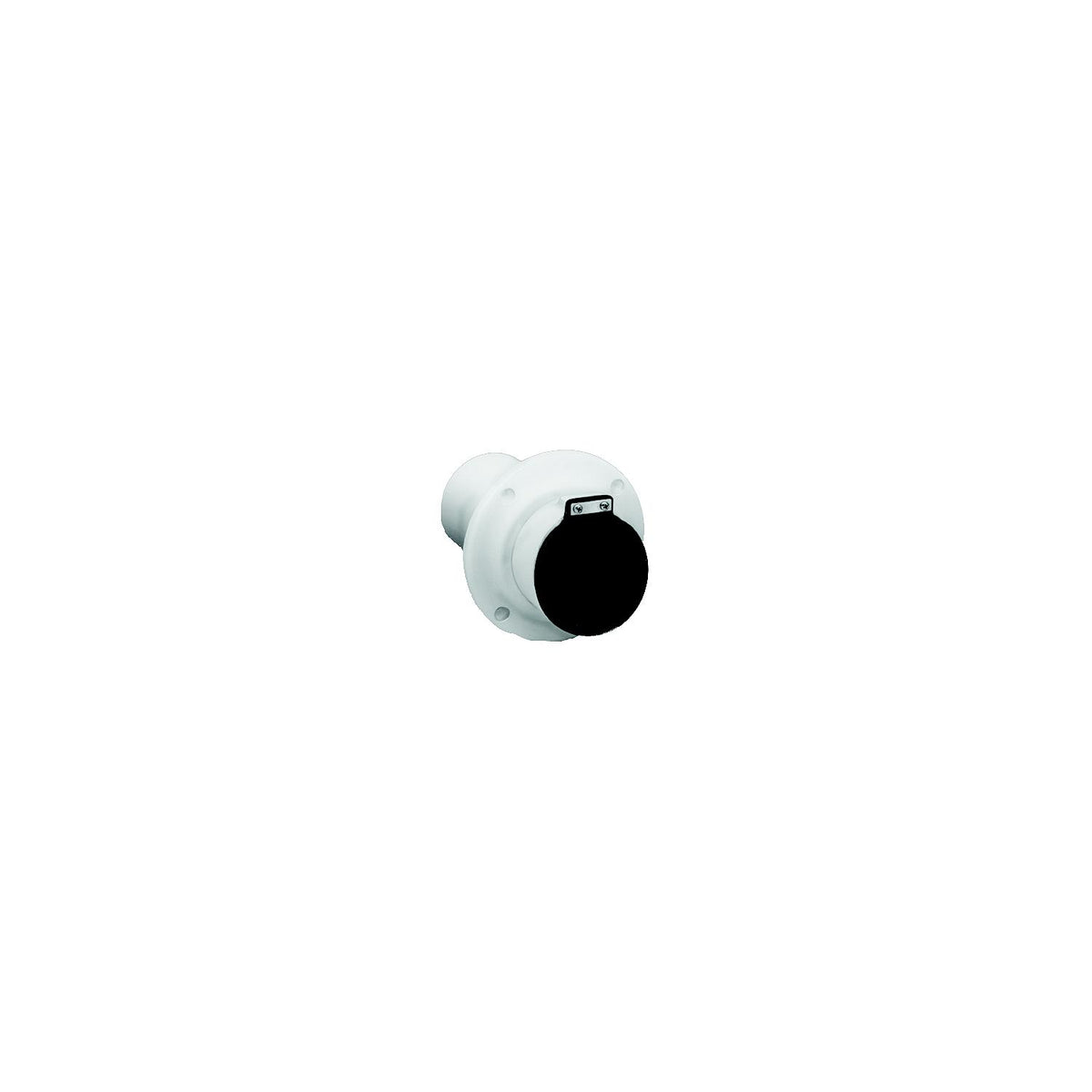 2" Exhaust Thru-Hull, White w/Flapper -Modern Boat Sales & Service