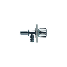 Scandvik 10091 Chrome Plated Brass Compact Cold Water Tap For Shower Control With Chrome Plastic Knob (Bulkhead or Counter Top Mount) -Modern Boat Sales & Service