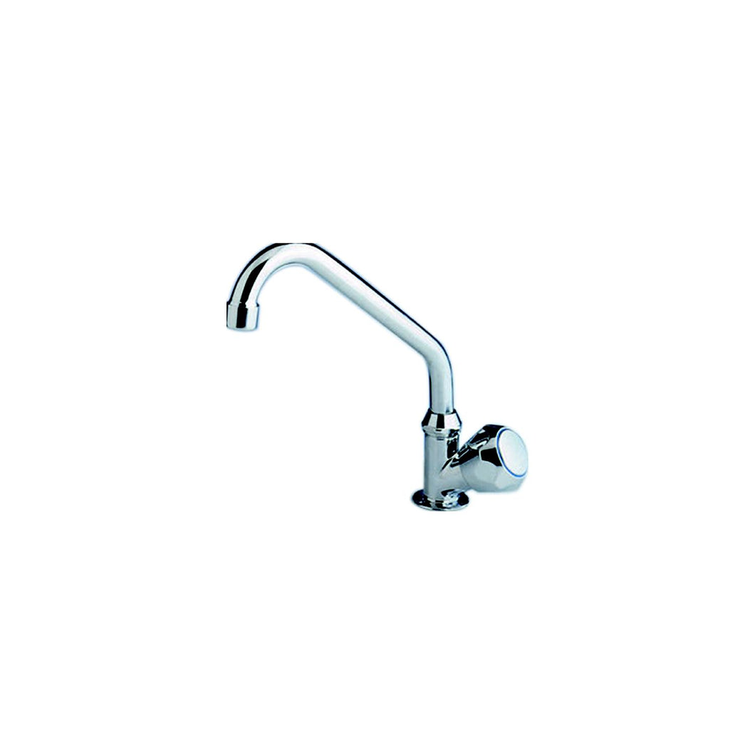 Scandvik 10169 Standard Cold Water Tap With Double Bend Swivel Spout, Standard Knob -Modern Boat Sales & Service