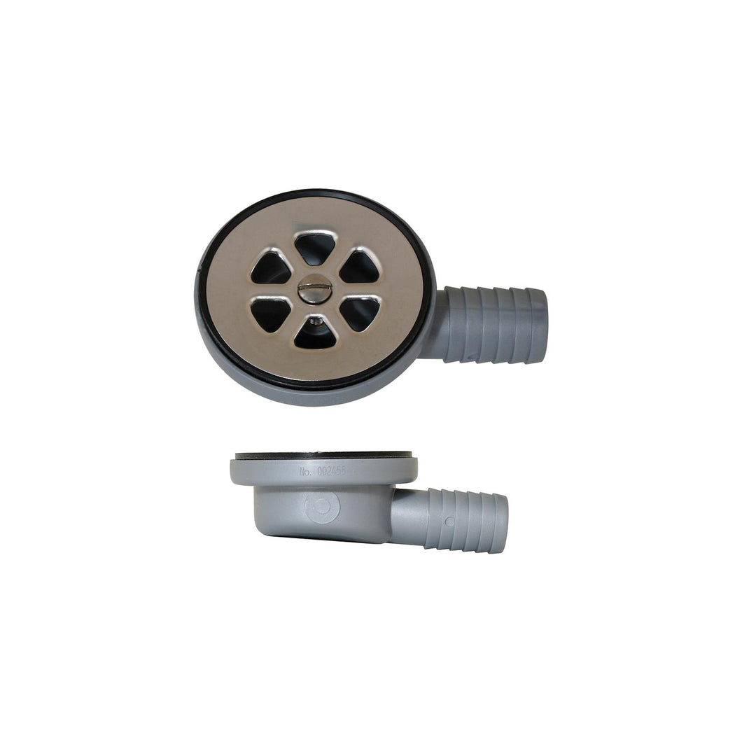 Scandvik 10307 Cockpit or Shower Drain Fits 2-1/16