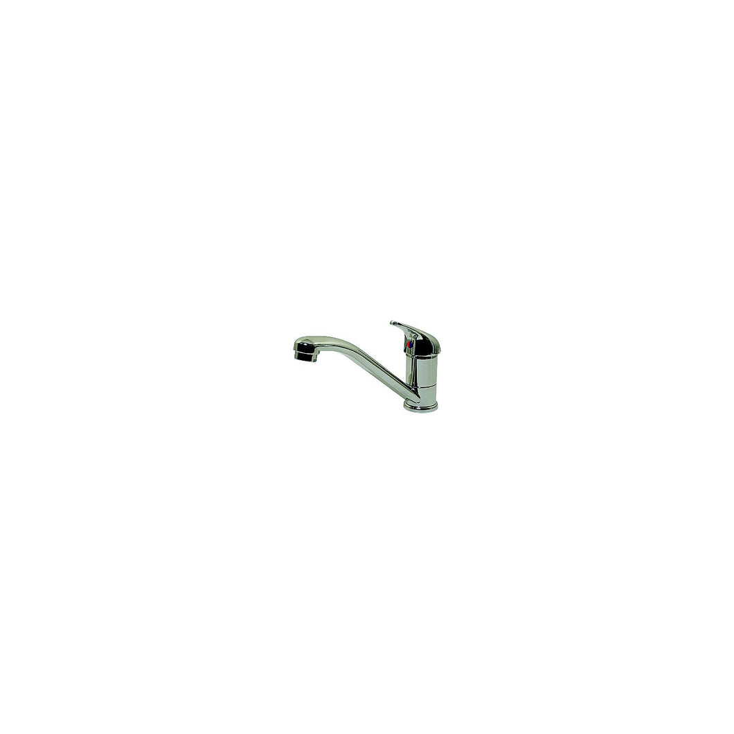 Scandvik 10480P Single Lever Mixer, Chrome/Brass -Modern Boat Sales & Service