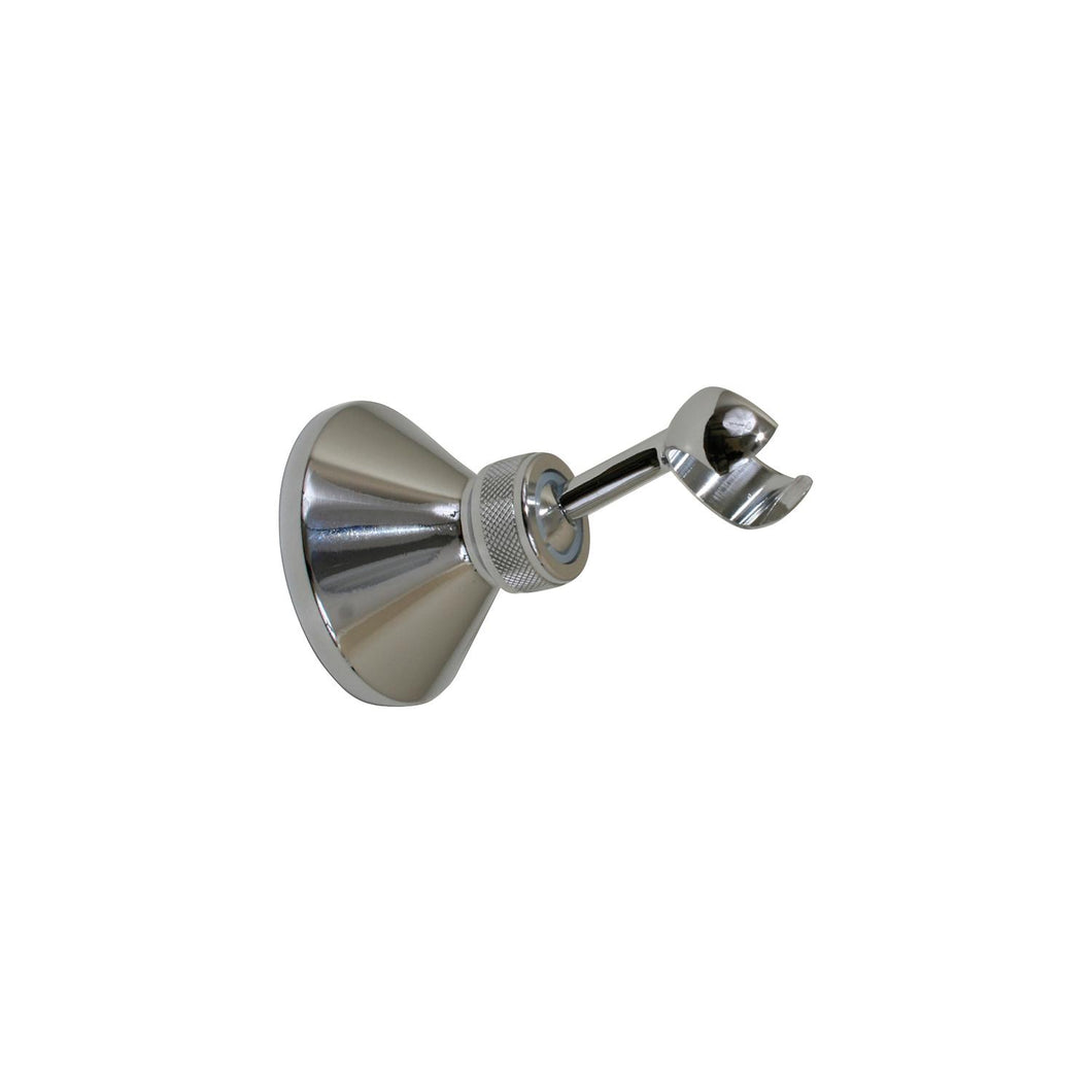 Scandvik 10013 Chrome Plated Brass Adjustable Bulkhead Holder for Straight Shower Handles, Swivels 360 Degrees -Modern Boat Sales & Service